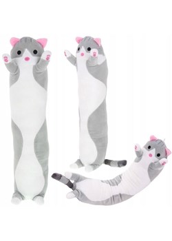 Kot wałek szary 50cm ze sklepu JK-Collection w kategorii Zabawki - zdjęcie 170070560