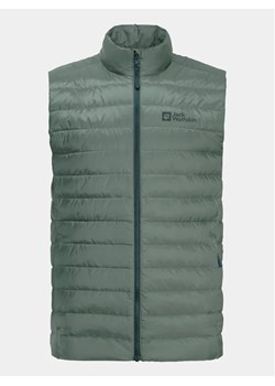 Jack Wolfskin Kamizelka Pilvi 1207711 Zielony Regular Fit ze sklepu MODIVO w kategorii Kamizelki męskie - zdjęcie 170071640