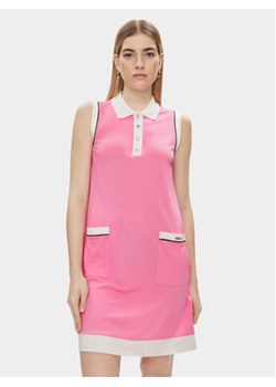Liu Jo Sukienka codzienna TA4248 J4654 Różowy Regular Fit ze sklepu MODIVO w kategorii Sukienki - zdjęcie 170072292