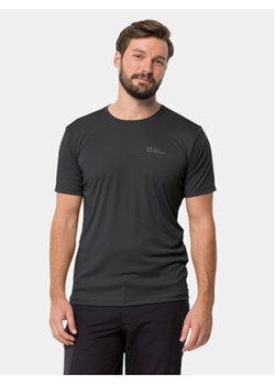 Jack Wolfskin Koszulka techniczna Tech 1807072 Czarny Regular Fit ze sklepu MODIVO w kategorii T-shirty męskie - zdjęcie 170072533