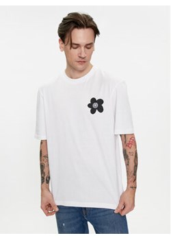 Hugo T-Shirt Noretto 50513214 Biały Regular Fit ze sklepu MODIVO w kategorii T-shirty męskie - zdjęcie 170073803