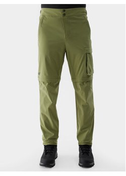 4F Spodnie outdoor 4FWSS24TFTRM485 Zielony Regular Fit ze sklepu MODIVO w kategorii Spodnie męskie - zdjęcie 170073852