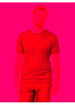 Jack Wolfskin Koszulka techniczna Tech 1807072 Czerwony Regular Fit ze sklepu MODIVO w kategorii T-shirty męskie - zdjęcie 170073882