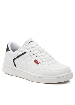 Sneakersy Levi's® VAVE0063S-0062 White Black ze sklepu eobuwie.pl w kategorii Buty sportowe dziecięce - zdjęcie 170094321