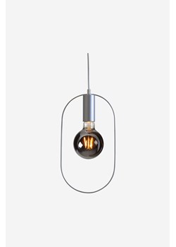 H & M - Shape Lampholder Square Incl. Bulb - Srebrny ze sklepu H&M w kategorii Lampy wiszące - zdjęcie 170103781