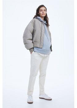 H & M - MAMA Eleganckie spodnie - Biały ze sklepu H&M w kategorii Spodnie ciążowe - zdjęcie 170103831