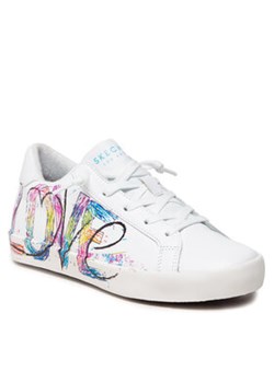 Skechers Sneakersy Young Love 155528/WHT Biały ze sklepu MODIVO w kategorii Trampki damskie - zdjęcie 170104312