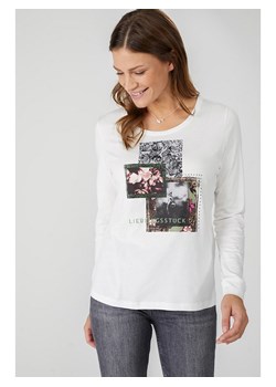 LIEBLINGSSTÜCK Koszulka w kolorze białym ze sklepu Limango Polska w kategorii Bluzki damskie - zdjęcie 170107582