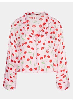 Hunkemöller Koszulka piżamowa 205059 Różowy Relaxed Fit ze sklepu MODIVO w kategorii Piżamy damskie - zdjęcie 170108842