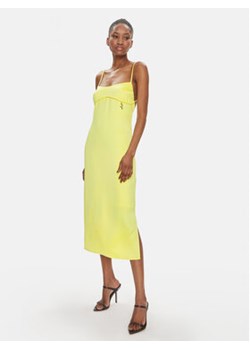 Hugo Sukienka letnia Kabana-1 50510925 Żółty Slim Fit ze sklepu MODIVO w kategorii Sukienki - zdjęcie 170108843