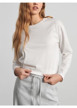 Sinsay - Koszulka - kremowy ze sklepu Sinsay w kategorii Bluzki damskie - zdjęcie 170111223