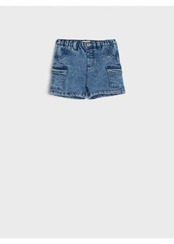 Sinsay - Szorty jeansowe - niebieski ze sklepu Sinsay w kategorii Spodenki niemowlęce - zdjęcie 170111274