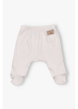 Półśpiochy niemowlęce z dzianiny prążkowej ze sklepu 5.10.15 w kategorii Spodnie i półśpiochy - zdjęcie 170111441
