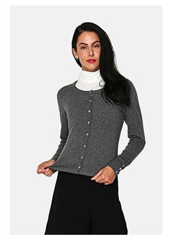 ASSUILI Kardigan w kolorze szarym ze sklepu Limango Polska w kategorii Swetry damskie - zdjęcie 170112324