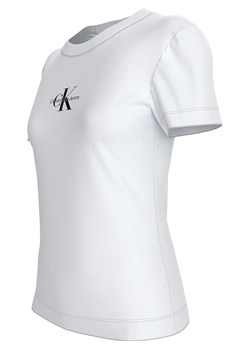Calvin Klein Koszulka w kolorze białym ze sklepu Limango Polska w kategorii Bluzki damskie - zdjęcie 170112623