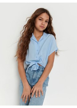 Sinsay - Koszulka - błękitny ze sklepu Sinsay w kategorii Koszule dziewczęce - zdjęcie 170112682