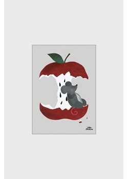 H & M - Willero Illustrations - An Apple A Day - Biały ze sklepu H&M w kategorii Plakaty - zdjęcie 170117410