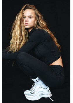 H & M - Sportowe legginsy - Czarny ze sklepu H&M w kategorii Spodnie damskie - zdjęcie 170117442