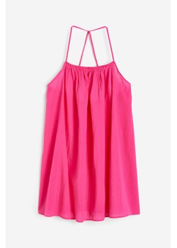 H & M - Bawełniana sukienka plażowa - Różowy ze sklepu H&M w kategorii Sukienki - zdjęcie 170117454