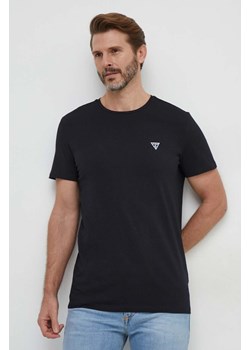 Guess t-shirt 2-pack CALEB męski kolor czarny z nadrukiem U97G02 KCD31 ze sklepu ANSWEAR.com w kategorii T-shirty męskie - zdjęcie 170120060