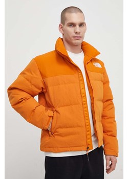 The North Face kurtka puchowa kolor pomarańczowy zimowa ze sklepu ANSWEAR.com w kategorii Kurtki męskie - zdjęcie 170121920