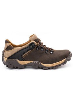 Męskie buty trekkingowe 116 ciemny brąz ze sklepu butyolivier w kategorii Buty trekkingowe męskie - zdjęcie 170122180