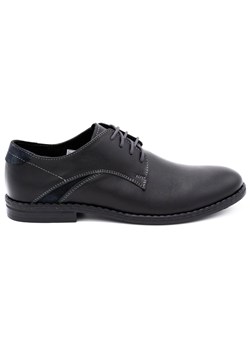 Eleganckie buty męskie 253LU czarne ze sklepu butyolivier w kategorii Buty eleganckie męskie - zdjęcie 170122491