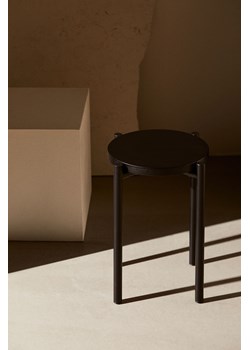 H & M - Okrągły taboret - Czarny ze sklepu H&M w kategorii Meble kuchenne - zdjęcie 170123131