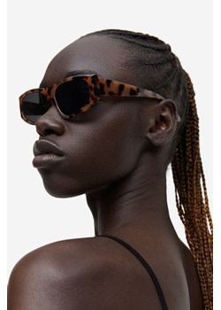 H & M - Okulary przeciwsłoneczne - Brązowy ze sklepu H&M w kategorii Okulary przeciwsłoneczne damskie - zdjęcie 170123132