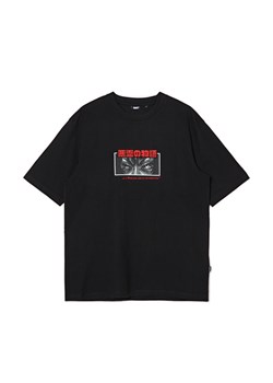 Cropp - Czarna koszulka z nadrukiem - czarny ze sklepu Cropp w kategorii T-shirty męskie - zdjęcie 170124834