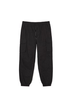 Cropp - Bawełniane czarne joggery - czarny ze sklepu Cropp w kategorii Spodnie męskie - zdjęcie 170124893