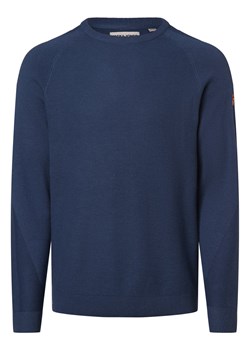 Jack & Jones Sweter - JCOFusion Mężczyźni granatowy jednolity ze sklepu vangraaf w kategorii Swetry męskie - zdjęcie 170125582