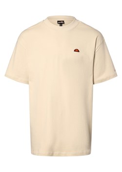 ellesse Koszulka męska - Balatro Mężczyźni Bawełna beżowy jednolity ze sklepu vangraaf w kategorii T-shirty męskie - zdjęcie 170125592