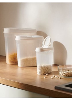 Sinsay - Pojemniki do przechowywania 3 pack - biały ze sklepu Sinsay w kategorii Pojemniki kuchenne - zdjęcie 170125884
