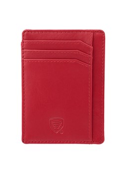 Skórzane etui na karty zbliżeniowe RFID (Czerwone) ze sklepu Koruma ID Protection w kategorii Etui - zdjęcie 170126211