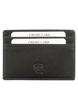 Etui skórzane blokujące karty zbliżeniowe RFID (Czarny) ze sklepu Koruma ID Protection w kategorii Etui - zdjęcie 170126713