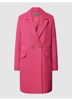 Płaszcz z fakturowanym wzorem ze sklepu Peek&Cloppenburg  w kategorii Płaszcze damskie - zdjęcie 170127850