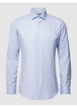 Koszula biznesowa o kroju Super Slim Fit z kołnierzykiem typu kent ze sklepu Peek&Cloppenburg  w kategorii Koszule męskie - zdjęcie 170127981