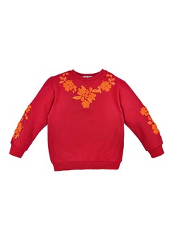 Bondi Bluza &quot;Blumenranke&quot; w kolorze czerwonym ze sklepu Limango Polska w kategorii Bluzy dziewczęce - zdjęcie 170132830