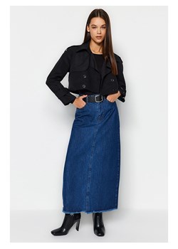 trendyol Spódnica dżinsowa w kolorze granatowym ze sklepu Limango Polska w kategorii Spódnice - zdjęcie 170141672