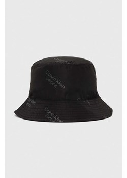 Calvin Klein Jeans kapelusz kolor czarny ze sklepu ANSWEAR.com w kategorii Kapelusze męskie - zdjęcie 170143681