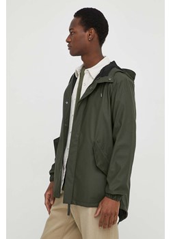Rains kurtka 18010 Jackets kolor zielony przejściowa ze sklepu ANSWEAR.com w kategorii Kurtki damskie - zdjęcie 170143750