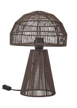 H & M - Lampa Stołowa Porcini 37 Cm - Brązowy ze sklepu H&M w kategorii Lampy stołowe - zdjęcie 170148010