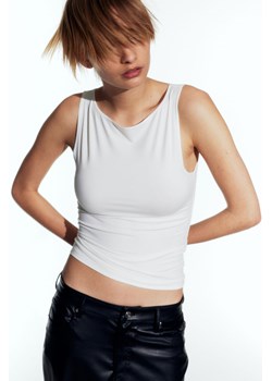 H & M - Top bez rękawów - Biały ze sklepu H&M w kategorii Bluzki damskie - zdjęcie 170148043