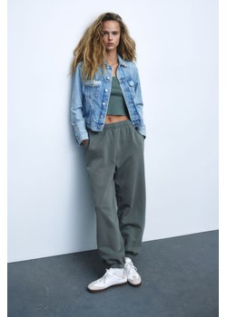 H & M - Joggersy - Zielony ze sklepu H&M w kategorii Spodnie damskie - zdjęcie 170148044