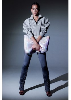 H & M - Bluza oversize z suwakiem u góry - Szary ze sklepu H&M w kategorii Bluzy damskie - zdjęcie 170148052
