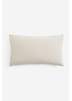 H & M - Bawełniana poszewka na poduszkę - Beżowy ze sklepu H&M w kategorii Poszewki na poduszki - zdjęcie 170148104