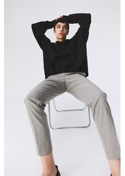 H & M - Spodnie cygaretki - Szary ze sklepu H&M w kategorii Spodnie damskie - zdjęcie 170148112