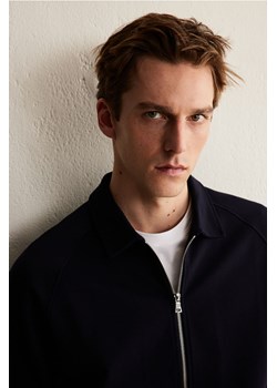H & M - Dżersejowa kurtka Regular Fit - Niebieski ze sklepu H&M w kategorii Kurtki męskie - zdjęcie 170148234