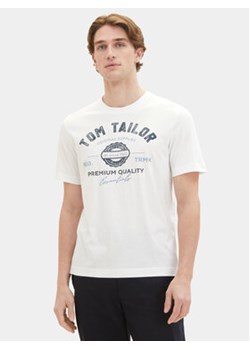 Tom Tailor T-Shirt 1037735 Biały Regular Fit ze sklepu MODIVO w kategorii T-shirty męskie - zdjęcie 170149092